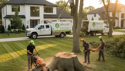 Professional lawn care and tree maintenance in Highland Park, IL by Chop Chop Tree experts