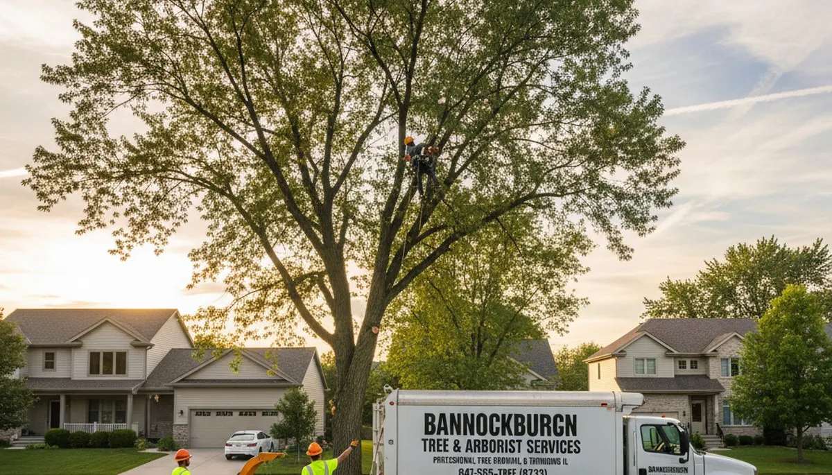 Professional tree removal service in Highland Park IL by local certified arborists