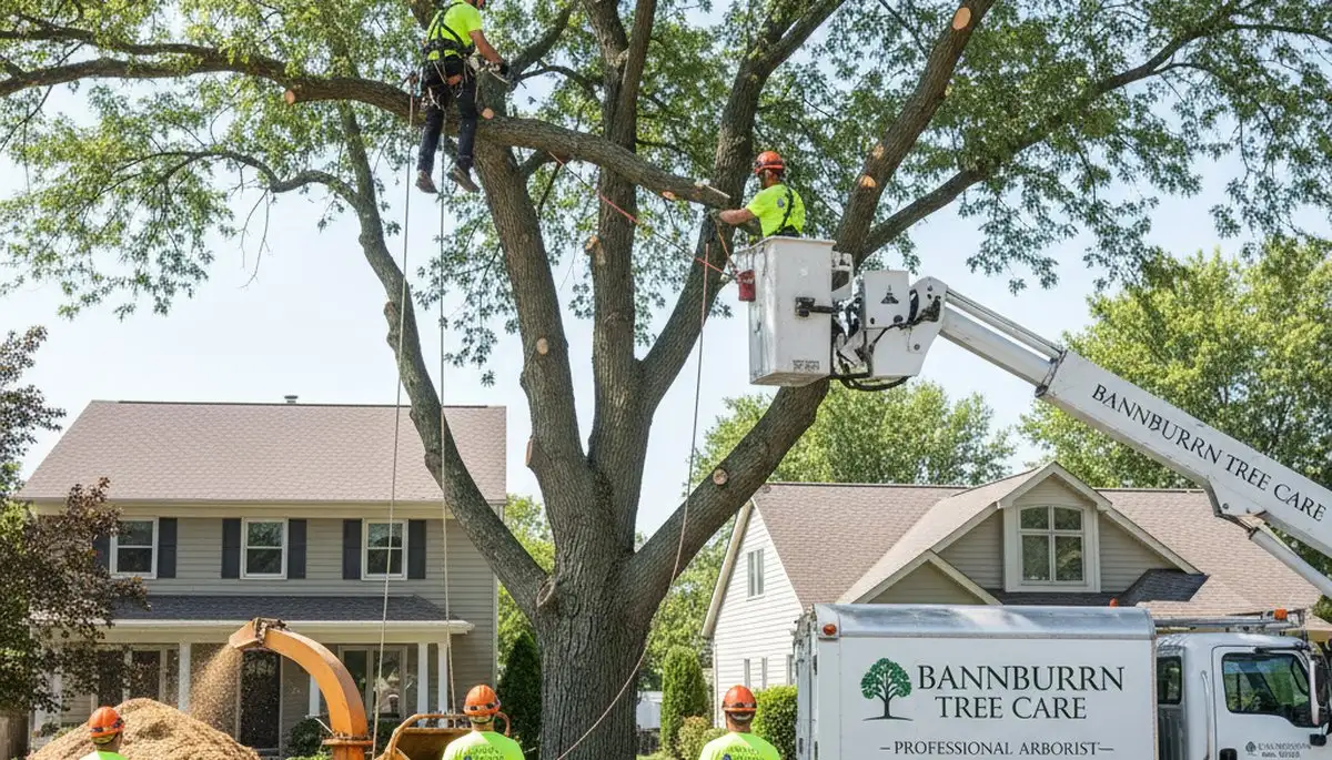 Professional tree removal team serving residential properties in Highland Park, IL