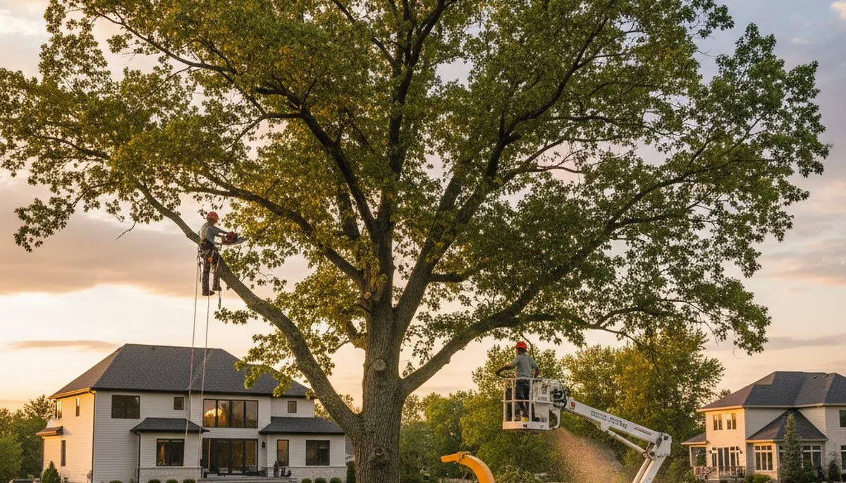 Professional tree removal service in Highland Park IL by local certified arborists
